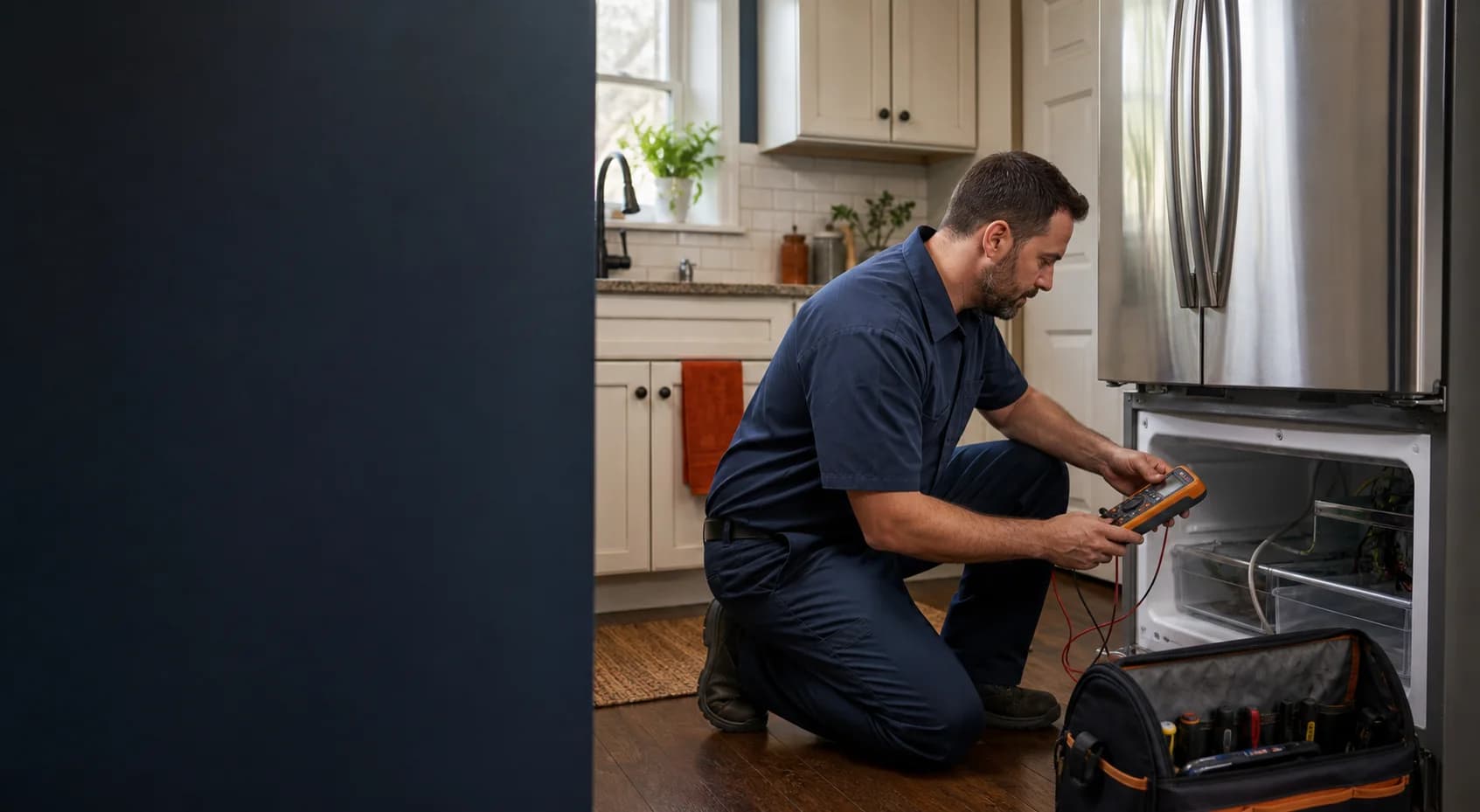Homepage hero from the NW Appliance Repair website